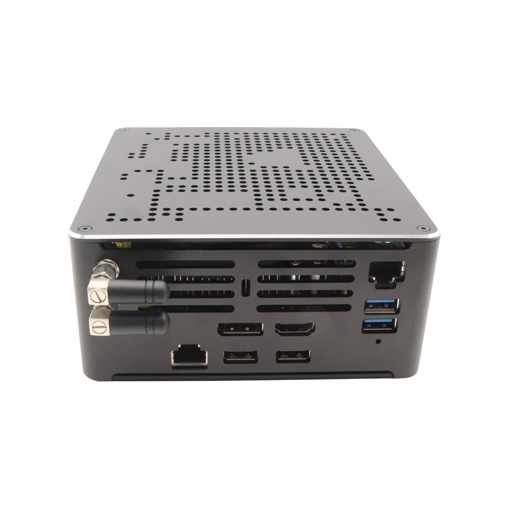 Yohirs 10th Gen NUC i9 10980HK i7 10870H i5 2LAN Mini Pc Windows10 2xDDR4 Max 64GB 2*NVme 4K DP HD2.0  Game Desktop Computer