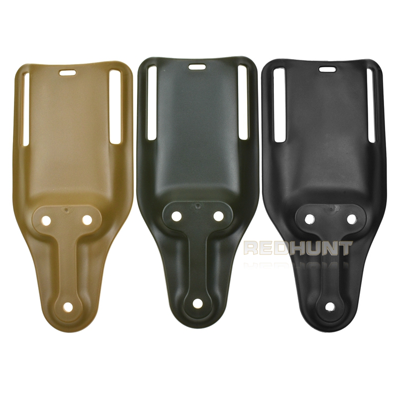 QLS Paltform Gun Holster, Low-Ride Universal Belt Loop, Pistola Acessórios, 2 "Belt Largura