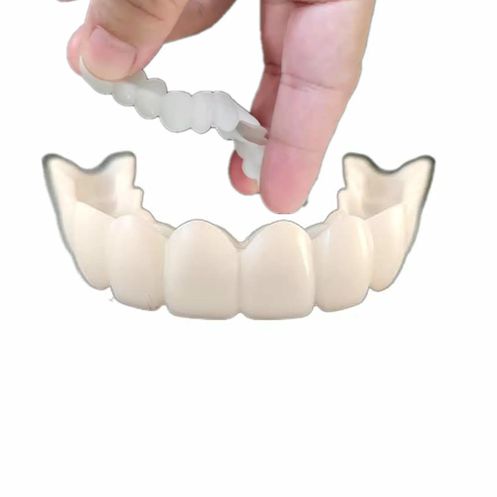 Mềm Dẻo Silicone Gel Nha Khoa Răng Miệng Trên Dưới Giả Giả Răng Bao Nụ Cười Veneers Răng Giả Nẹp Trang Thiết Bị Nha Khoa Làm Trắng Khuôn