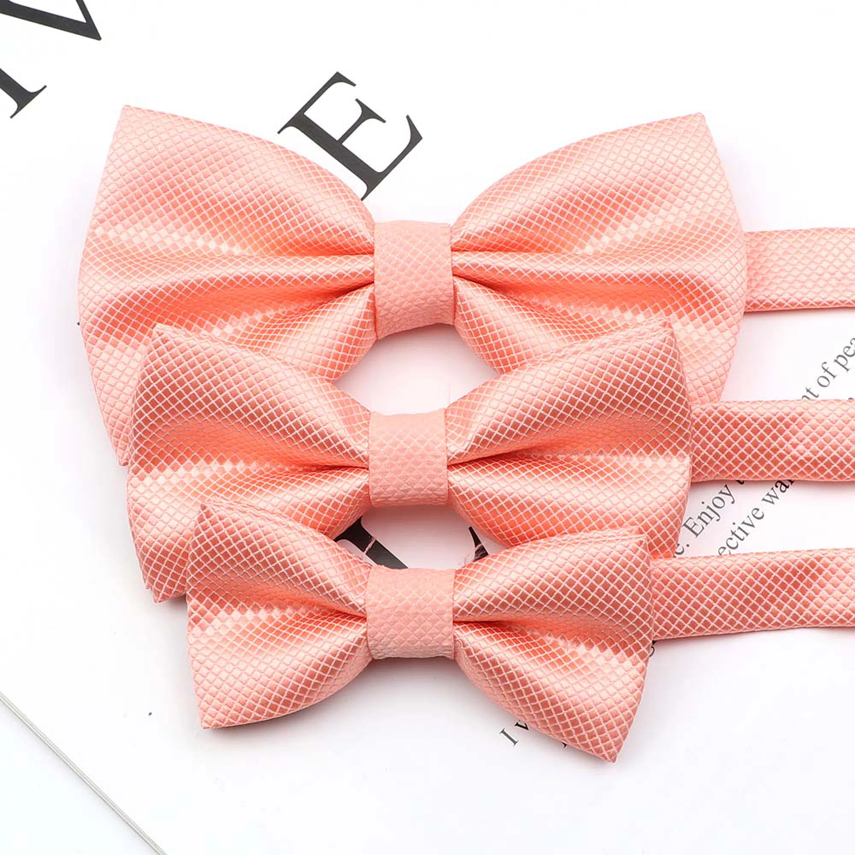 3 Size Cha Mẹ-Con Bowtie Bộ Đồng Màu Đáng Yêu Bé Thú Cưng Họ Bướm Hồng Champagne Xanh Dương Rượu Vang Đỏ Dễ Thương dây Thắt Nơ Phụ Kiện