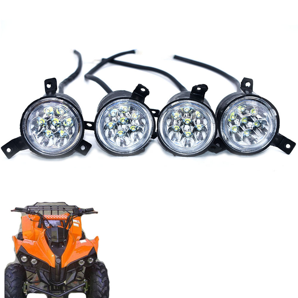 Lampu Sorot LED ATV untuk 50/70CC/90cc/110cc/125Cc Cina 5 Inci 6 Inci 7 Inci Roda 8 Inci Kendaraan Off-Road Quad Mini ATV