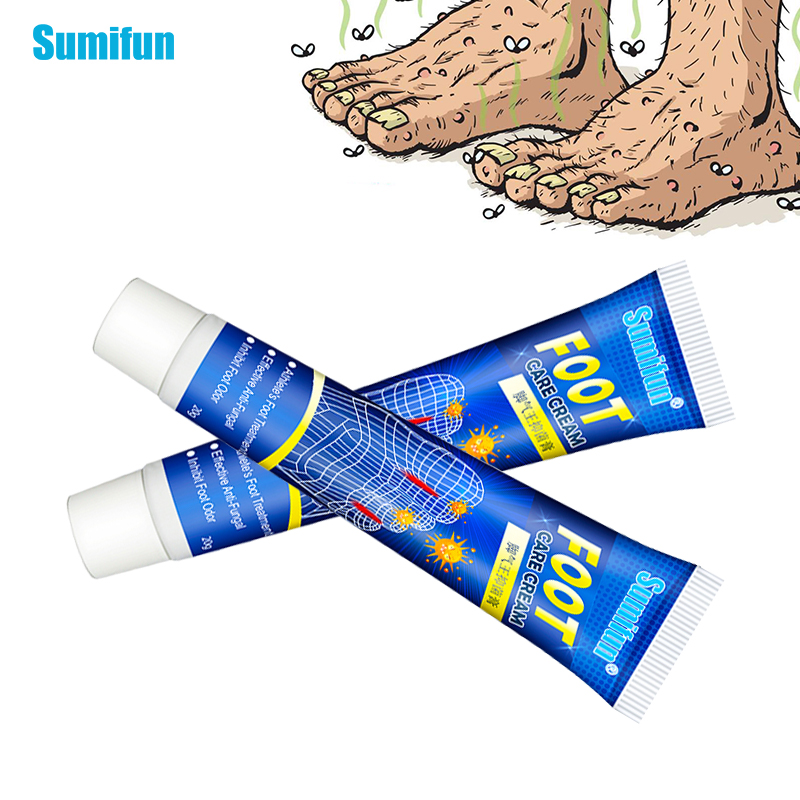 Mới Sumifun Chân Berin Kem Nấm Thạch Cao Ngứa Mùi Bong Tróc Vỉ Ngô Trung Quốc Thảo Dược Kháng Khuẩn Lò Xông Tinh Dầu