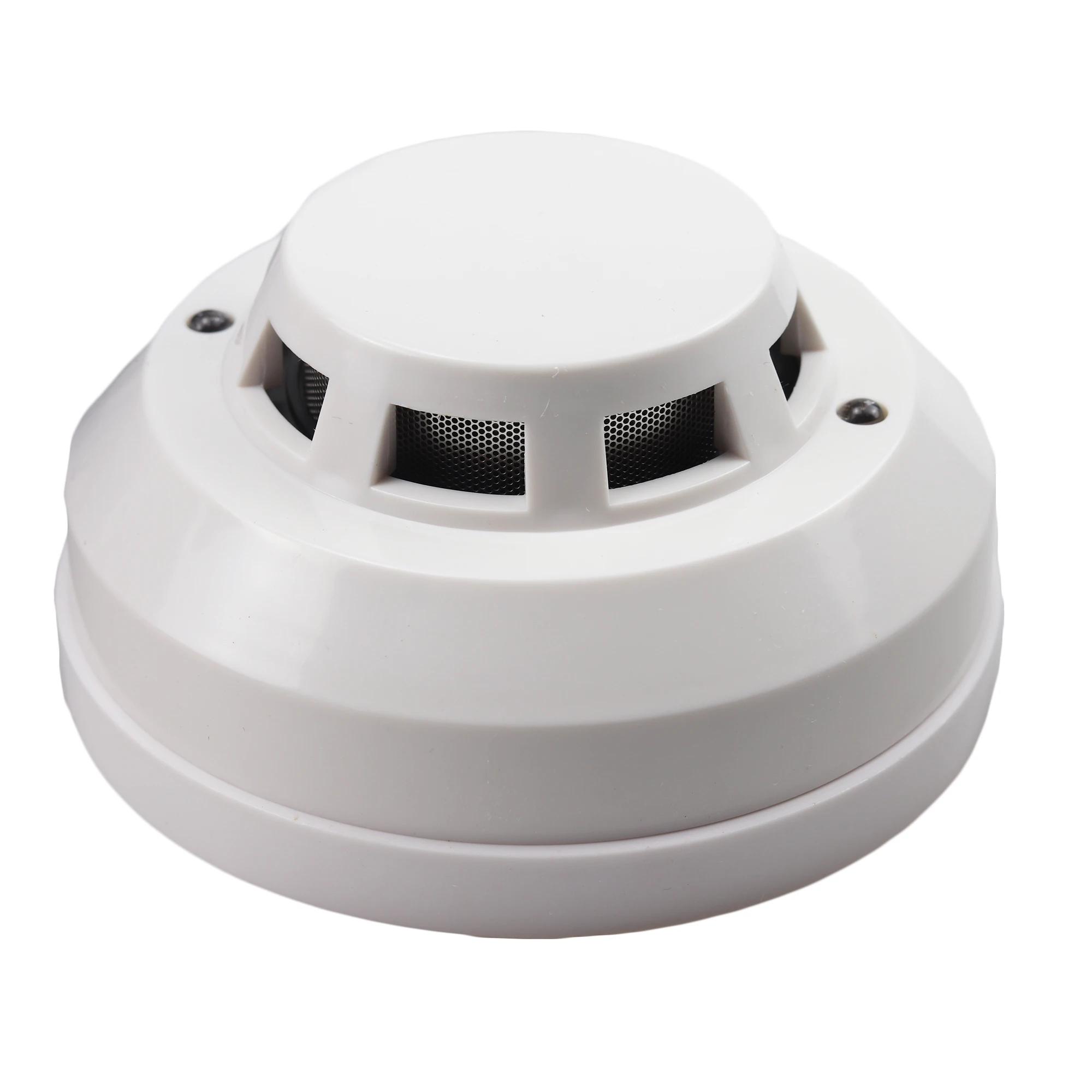 GZGMET 12V DC Smoke Detector Photoelectric Home Alarm Sensor Fire Security Detector for Wired Alarm System