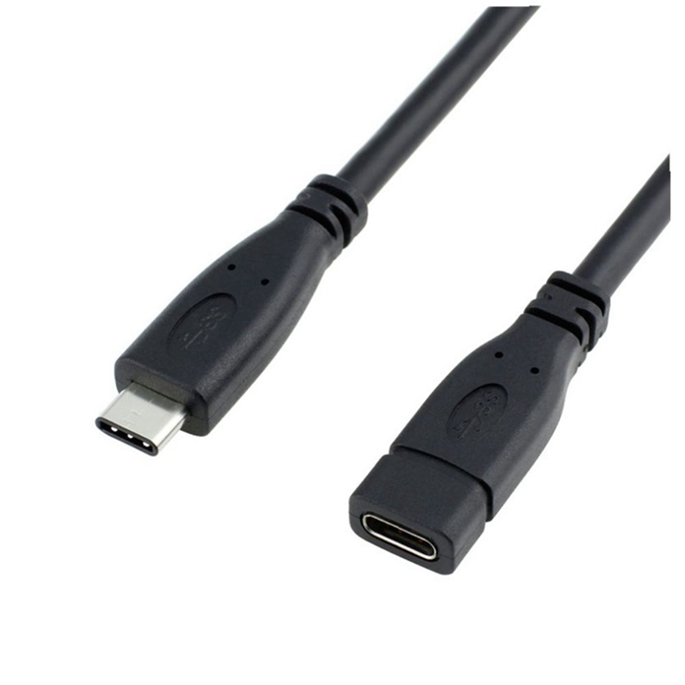 USB C Kabel Ekstensi USB 3,1 Kabel Video Data Usb-c Pria/Wanita Kabel Ekstensi Konektor Kabel Ekstensi 0,2,5 M/1M