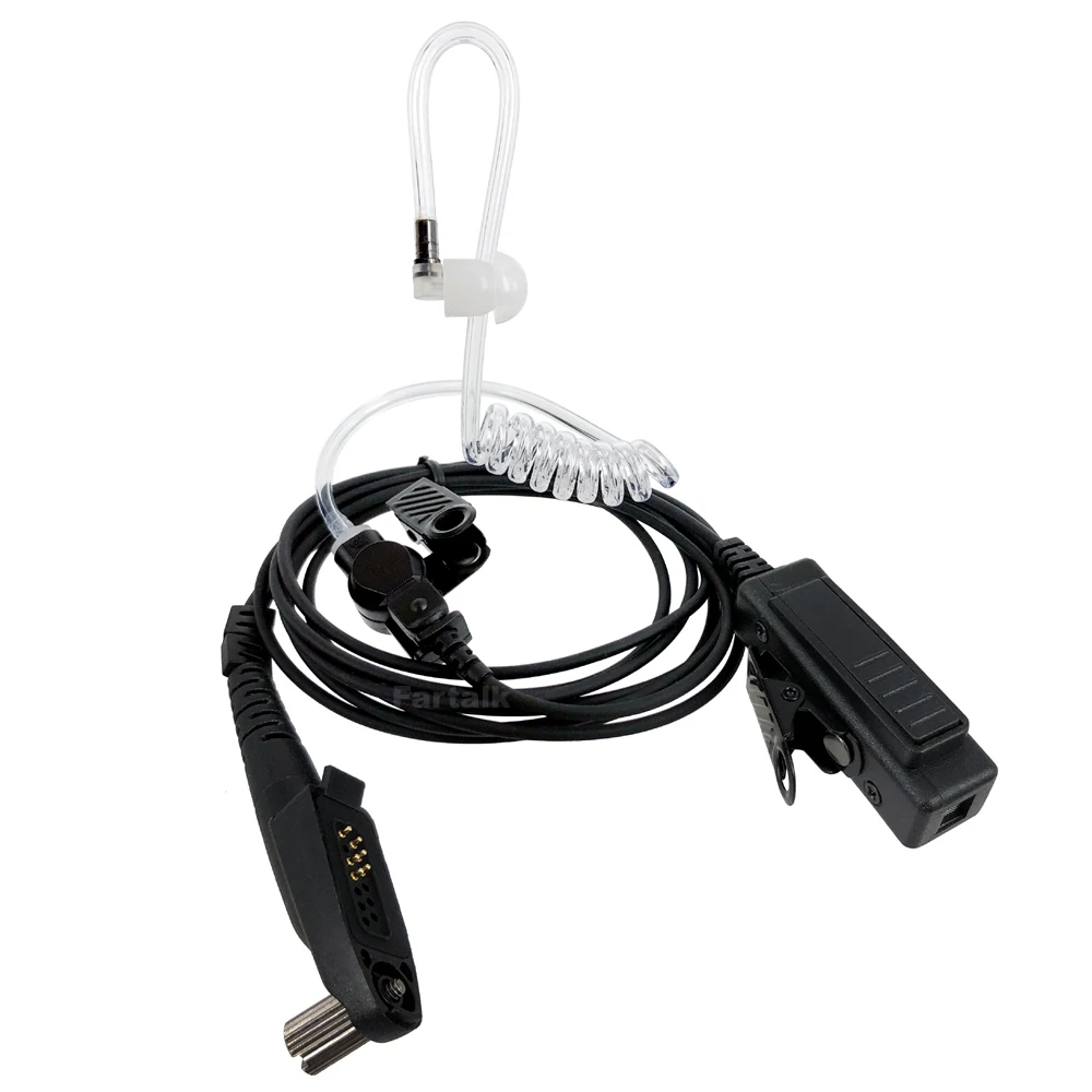 Auriculares con micrófono y tubo de aire para Motorola GP328plus GP344 GP388 GP328-Plus anysecf22 F25 W5 Kirisun, Walkie Talkie Android