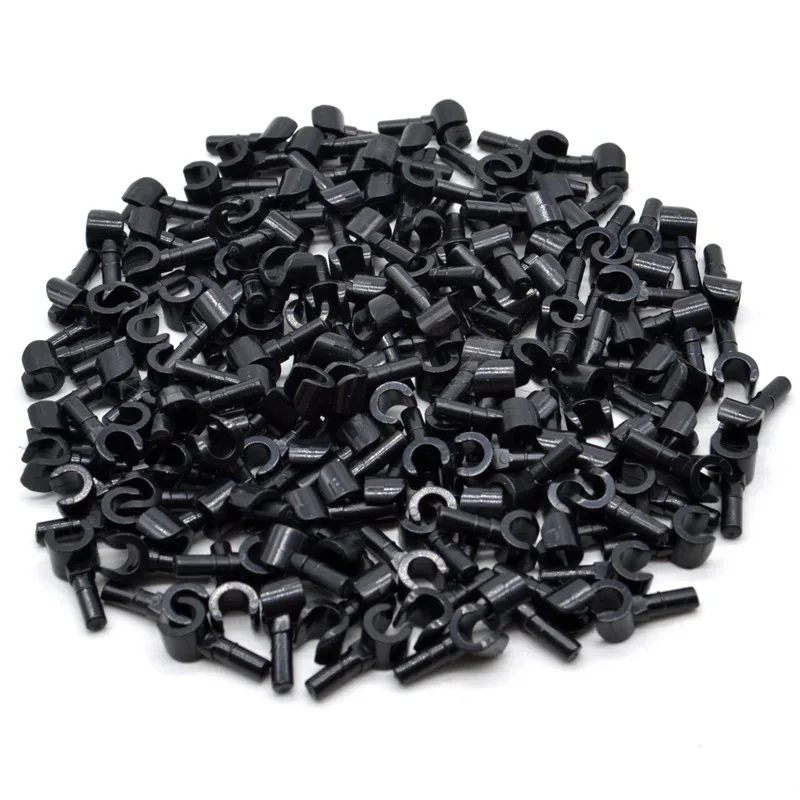Multicolors 100 Cái/lốc Gạch Mini Tay Cầm Tay Phần Cơ Thể Khối Xây Dựng Đồ Chơi Cho Mộc Nhân Vật