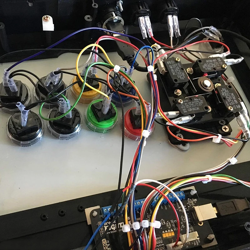 20-контактный разъем Quick Connect 0,110 для универсальных кабелей Fighting Stick Board Brook
