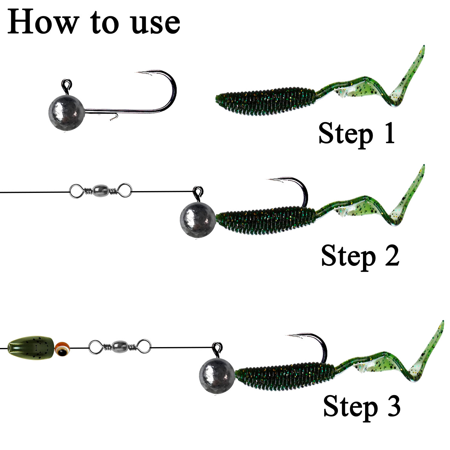 10pcs Jig Head Vishaak 3.5g 5g 7g 10g 14g Ronde Bal Jig hoofd Haak Weedless Vishaak Zachte Worm Vissen Accessoires