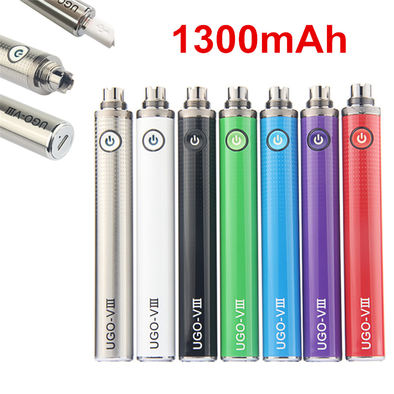 1300mah UGO VIII batería visión Micro Evod passthrough cargador cigarrillo electrónico Ego 510 hilo UGO Vape E Cigs Kit