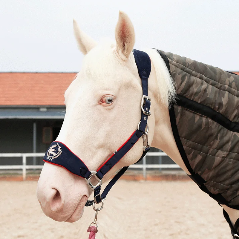 10 ชิ้น Cavassion Bridle Anti-Wear bridle ปรับ Halter ม้า ชิ้นส่วนโลหะคุณภาพสูง
