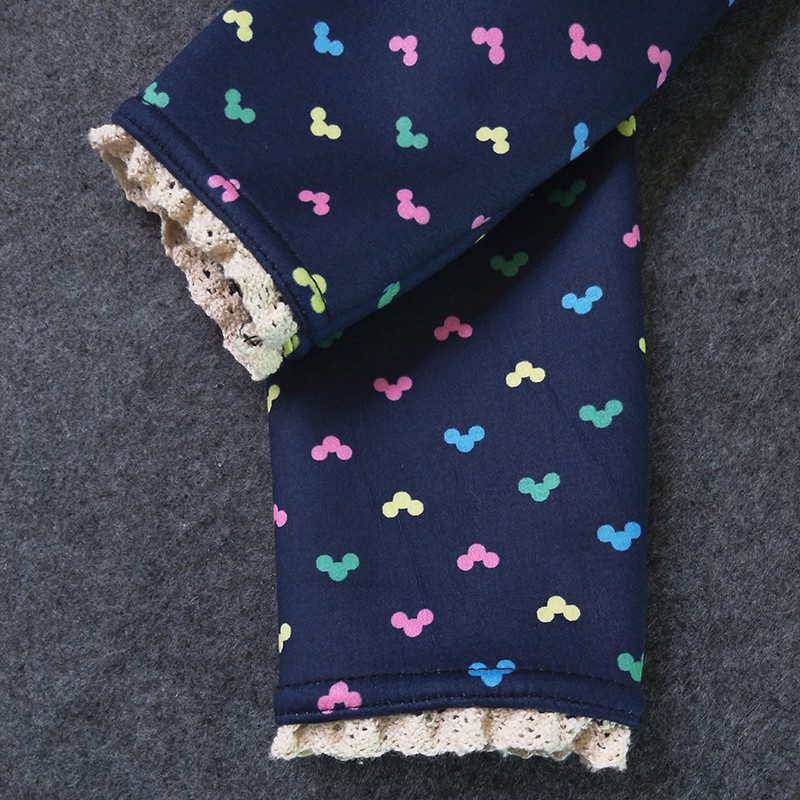 Pantaloni per bambini Leggings Ragazze Autunno e Inverno Pantaloni per bambini più velluto Pantaloni per neonato Infantil