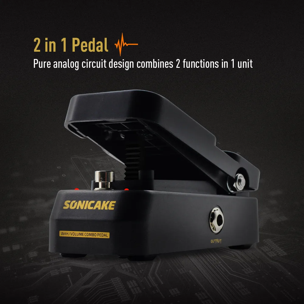 SONICAKE VolWah Active Volume Control & Wah Expression Pedal QEP-01 อุปกรณ์กีตาร์