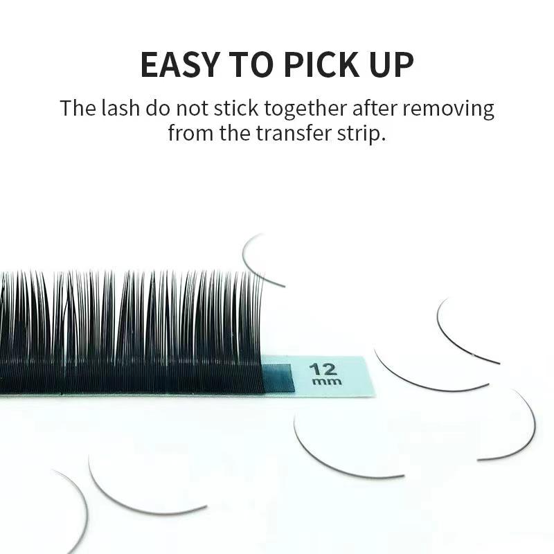 NATUHANA 16 Hàng B C Cc D Nối Mi Cá Nhân Giả Cilio Mềm Mại Tự Nhiên Chồn Hàng Mi Mờ Chất Lượng Cao Giả lông Mi