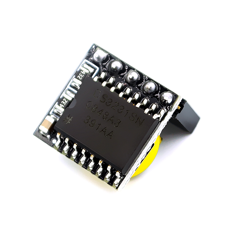 Módulo DS3231 AT24C32 IIC Módulo de reloj de precisión Módulo de memoria DS3231SN Mini módulo DS3231 en tiempo Real 3,3 V/5 V para Raspberry Pi