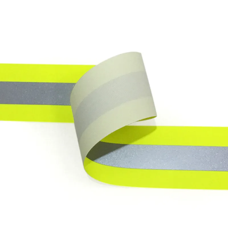 5Cm Flam Chống Dải Phản Quang Sáng Bạc Chống Cháy Vải Huỳnh Quang May Cho Lính Cứu Hỏa Của Quần Áo