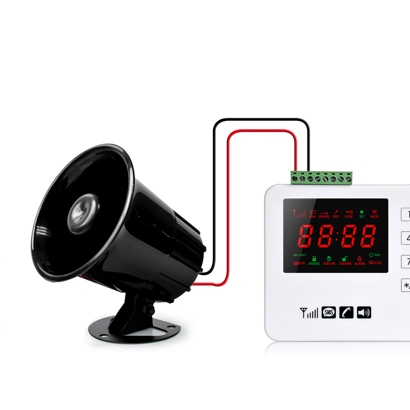 Lớn Tiếng Báo Động Có Dây Còi Hú Còi Ngoài Trời Cho Nhà Báo Động An Ninh Hệ Thống Lớn Tiếng Phát Ra Âm Thanh Còi Hú 110db