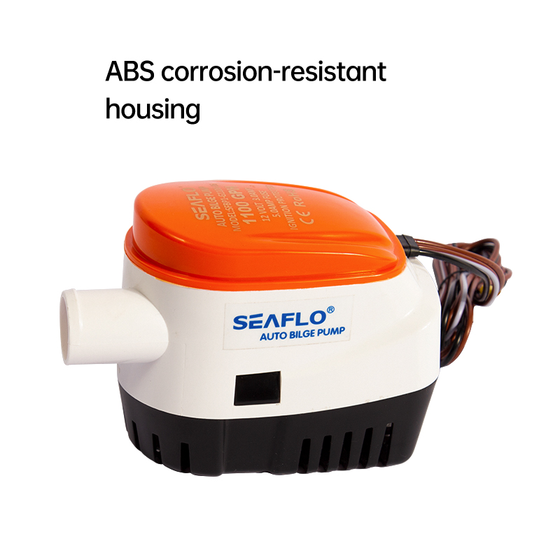 Seaflo Marine Bilge Drainage Pomp 12V Dompelbare Kleine Dc Speedboot Laag Waterniveau Automatische 24V Pomp