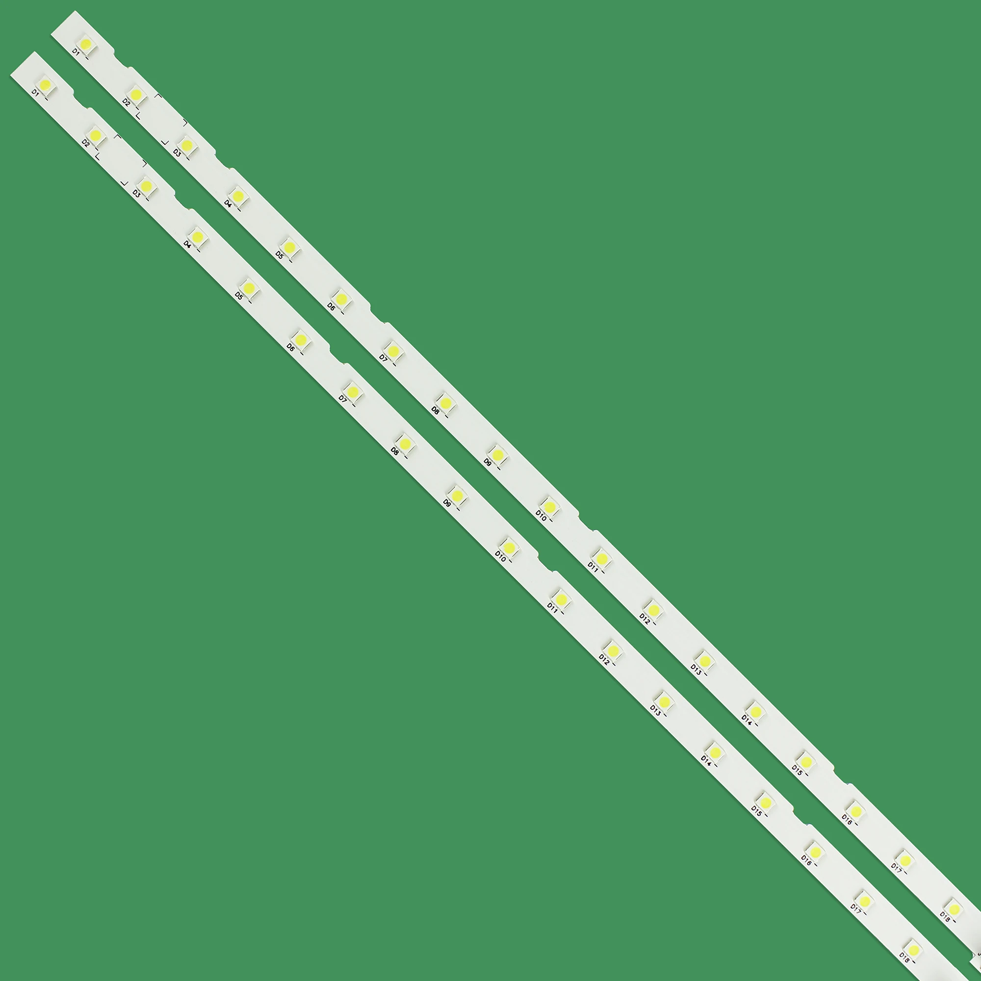 Tira de LED para iluminación trasera para Samsung UE49NU7172 UE49NU7140U UE49NU7172U UE49NU7670 NU7100_STS49081_38LEDS_3030F AOT_49_NU7300