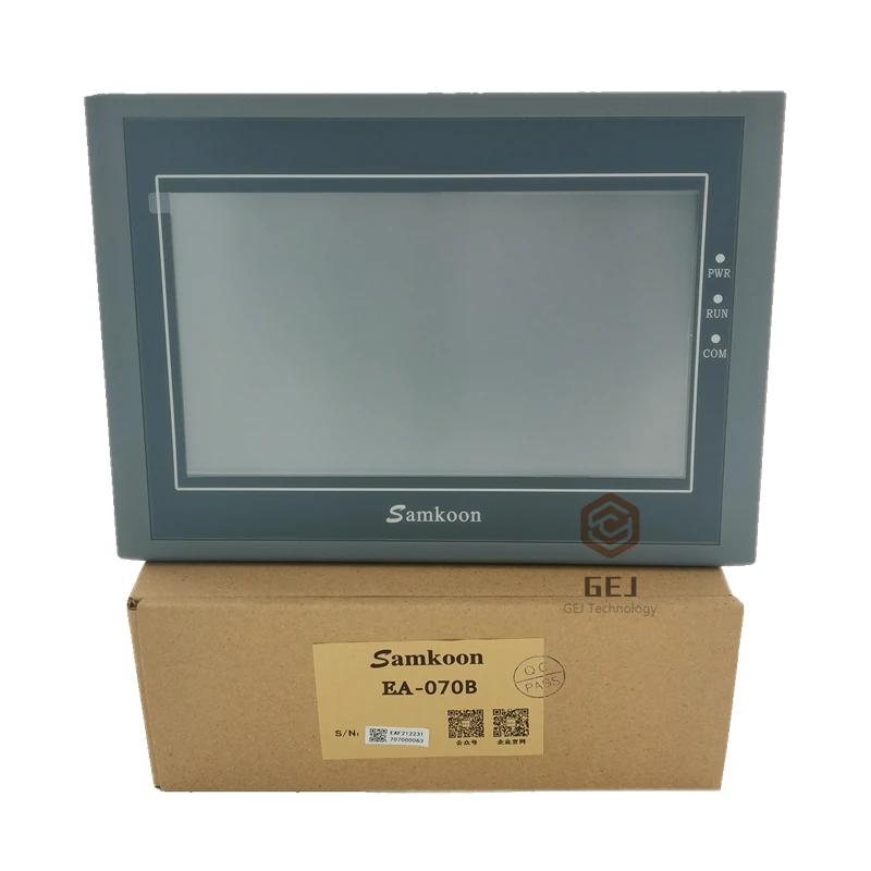 7-дюймовый телефон EA-070B Samkoon DC 24в, разрешение 800*400, сенсорный экран HMI