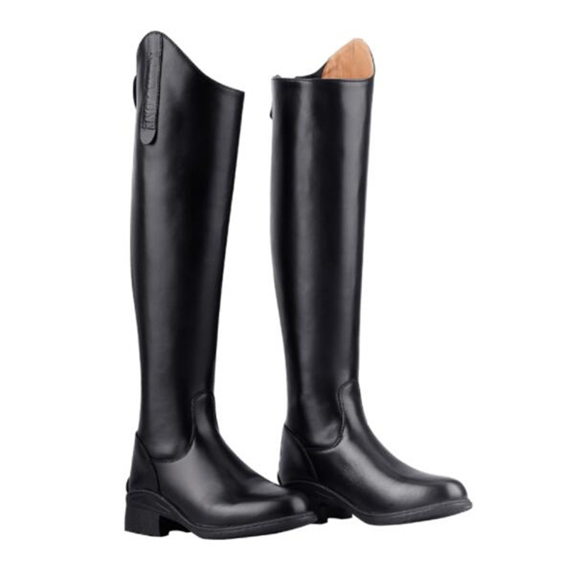 Cavassion clássico equestre jodhpur zíper reto botas equipamentos equestres quando cavaleiro equitação cavalos botas longas