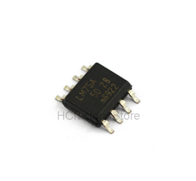 Aslial10pcs/Lot LM75 LM75A LM75AD SOP-8 Sensor Suhu Digital ICWholesale Daftar Distribusi Satu Atap