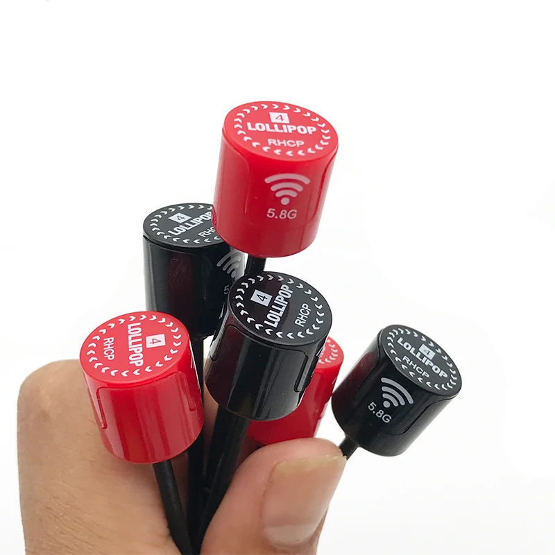 Mới Lollipop 4 Nhỏ Hơn Và Nhẹ Hơn 5.8G 2.5dBi Tăng RHCP Ăng Ten SMA RP-SMA MMCX UFL Kết Nối Cho RC FPV máy Bay Không Người Lái Mẫu
