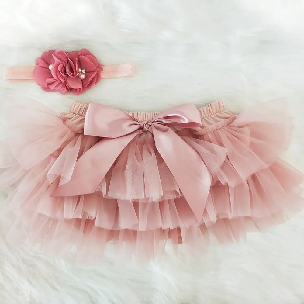 Bloomers con volantes de gasa de algodón para bebé, cubierta de pañal para bebé, pantalones cortos de flores para recién nacidos, ropa de verano a la moda para niños pequeños, falda de 2 piezas