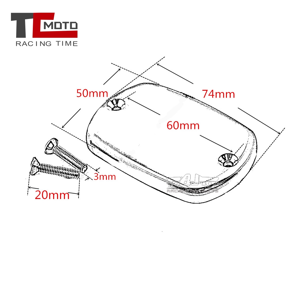 オートバイアクセサリーブレーキ液タンクキャップブレーキポンプカバーヤマハ T-Max 500 2004-2011 T Max TMax 530 2012-2022 TMAX560