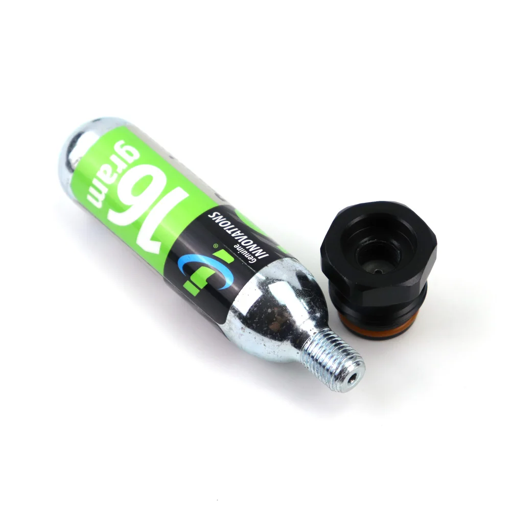 New Co2 Cartridge Cylinder (3/8-24UNF Thread) To Paintball Tank Thread (G1/2-14) Convert  Adapter