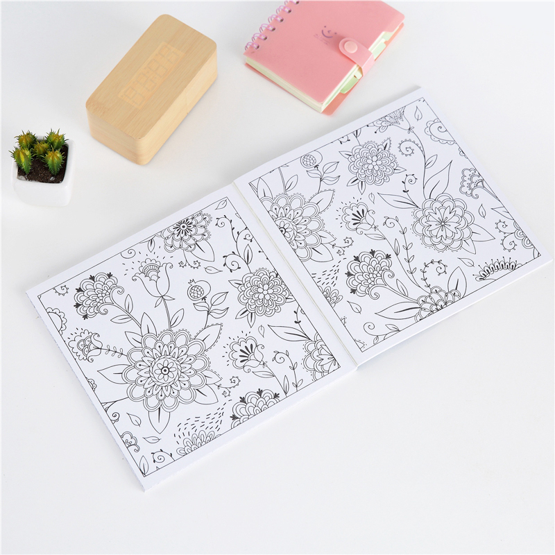 12 色鉛筆 + 128 ページ禅曼荼羅ぬりえ大人子供のためのストレス解消キルタイム秘密の庭アートブック