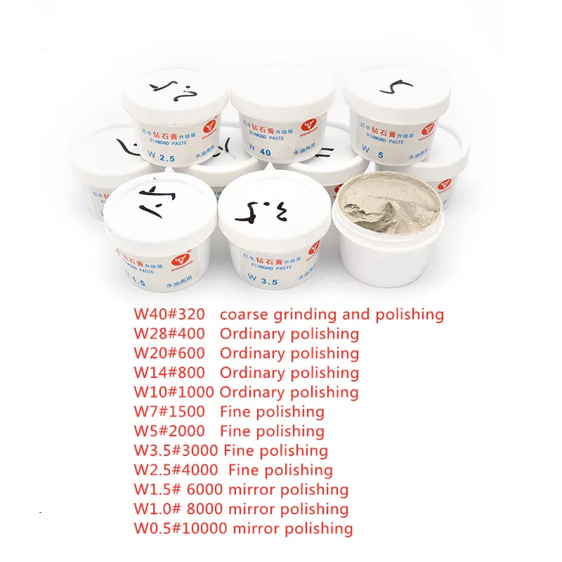 1 Cái Đánh Bóng Kim Cương Xay Dán Nước Dầu Dual-Sử Dụng 60G Cho Ngọc Bích Ngọc Lục Bảo Gương Bề Mặt Đá Mã Não Kim Loại khuôn Mẫu Đồng Hồ Thép Không Gỉ