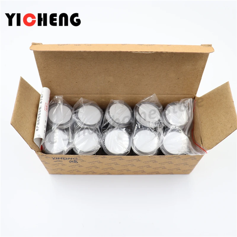 10pcs 22mm Panel Mount Signal Power Indicator Light  Pilot Lamp AC DC  110V 220V AD16 beacon light led