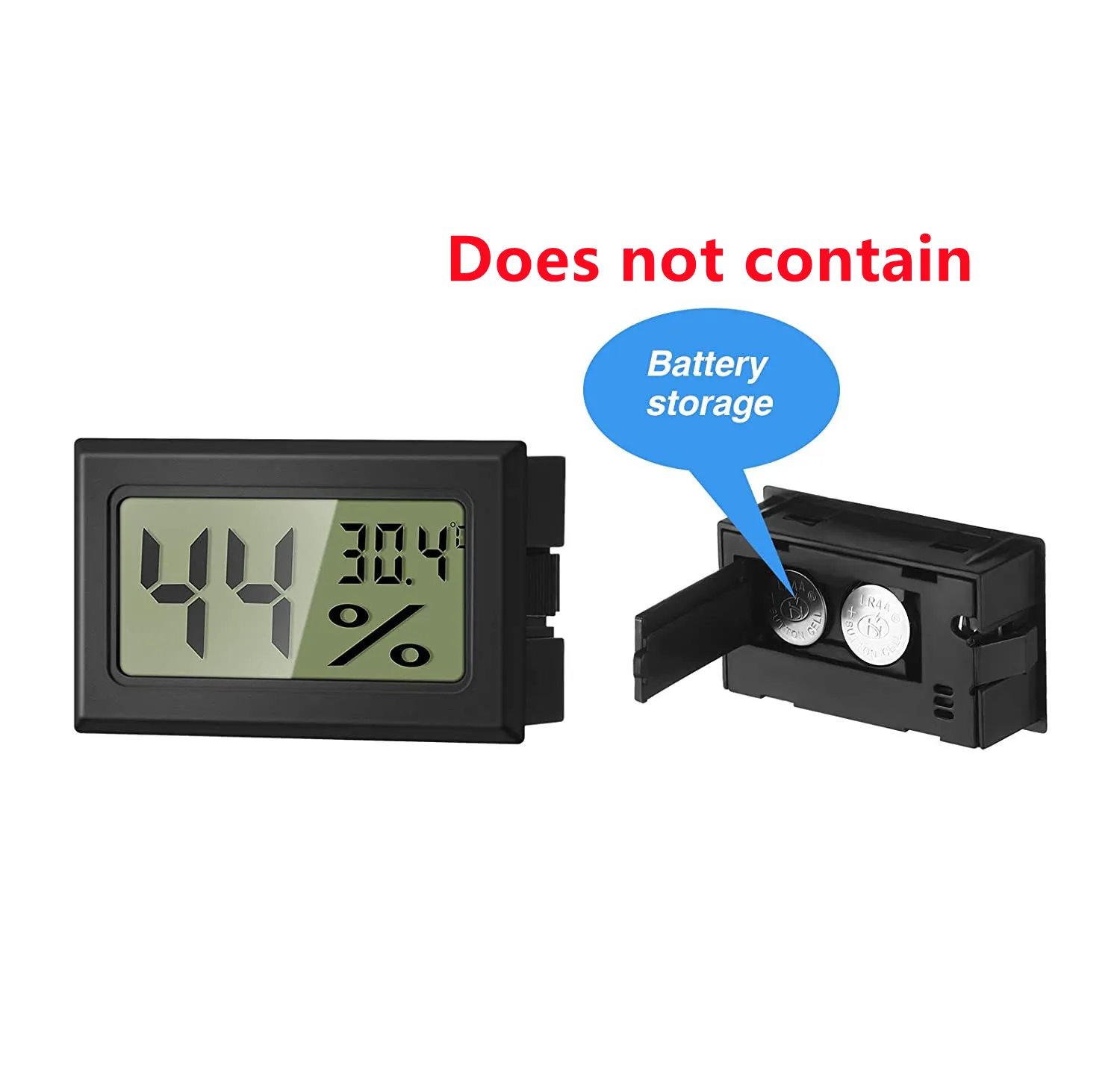 Mini LCD Digital Thermometer Hygrometer Temperature Indoor Convenient Temperature Sensor Humidity Meter Gauge Instruments Cable
