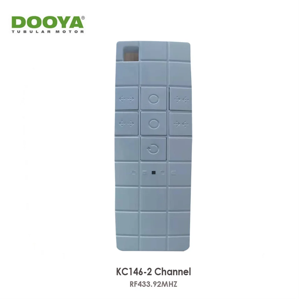 Dooya DC90 1 Kênh/KC146 2 Kênh Điều Khiển Từ Xa Cho Dooya RF433 Động Cơ RF 433MHZ Từ Xa, Cho Dooya DT52E/KT82TN/KT320E