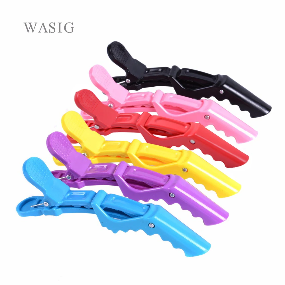 5 Cái/gói Làm Tóc Kẹp Móng Vuốt Kẹp Tóc Salon Nhựa Cá Sấu Barrette Giữ Tóc Phần Kẹp Cầm Dụng Cụ Phụ Kiện