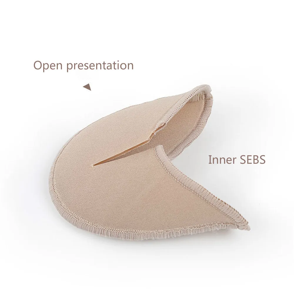 Funda de Gel de silicona para dedos de los pies, almohadillas para zapatos de baile, puntera de Ballet profesional, Protector elástico para dedos del pie, 1 par