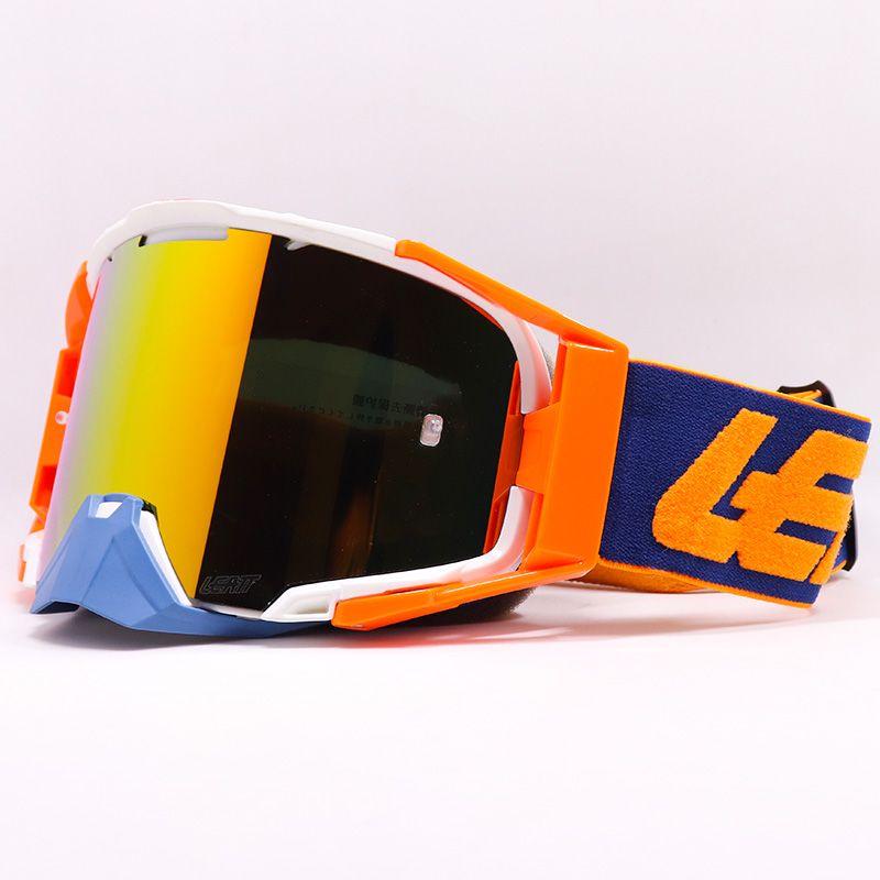 Gafas protectoras de doble capa para Motocross, gafas de sol antiniebla de LEATT para Moto, gafas deportivas para exteriores