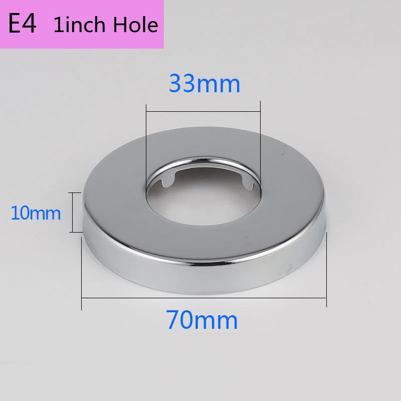 2 Chiếc Đồng Hồ Nam Dây Thép Không Gỉ Đầu Nối Ống 1/2 "3/4" 1 "Vòi Nắp Trang Trí Tăng Chiều Cao Van Bảng Tắm nhà Bếp Tập Phụ Kiện