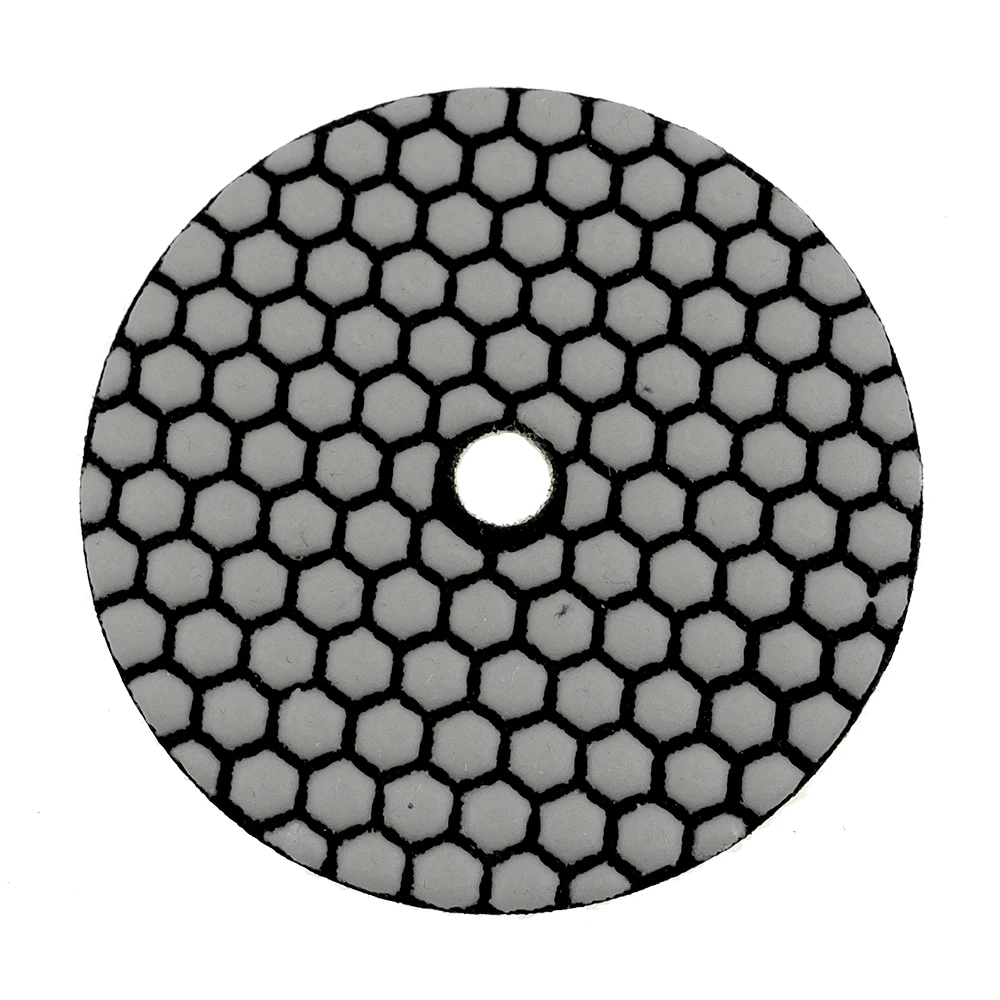 7 Cái/bộ 4 Inch Khô Đánh Bóng Sắc Nét Linh Hoạt 100Mm Đánh Bóng Kim Cương Miếng Lót Cho Đá Cẩm Thạch Đông Ninh ĐÁ BÊ TÔNG Chà Nhám đĩa