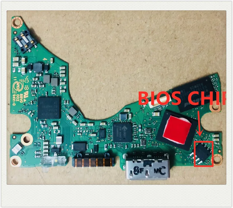 Placa lógica PCB HDD 2060- 800067 -001 REV P1 para recuperação de dados de reparo de disco rígido Western Digital
