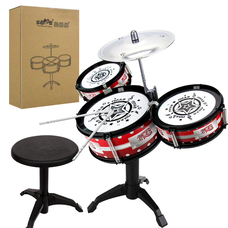 Mô Phỏng Bộ Trống Junior Trống Jazz Trống Bộ Gõ Nhạc Cụ Phát Triển Trí Thông Minh Bộ Dụng Cụ Đồ Chơi Cho Trẻ Trẻ Em Quà Tặng