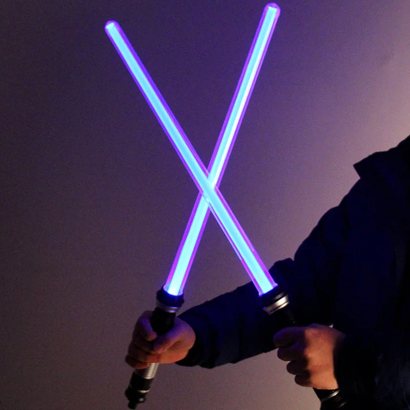 2 Đôi Laser Lightsaber Chiến Tranh Giữa Các Vì Sao Bản Sao Thanh Kiếm Với Đồ Chơi Âm Thanh Ánh Sáng Saber Darth Vader Jedi Rey Luke Skywalker đồ Chơi Trẻ Em