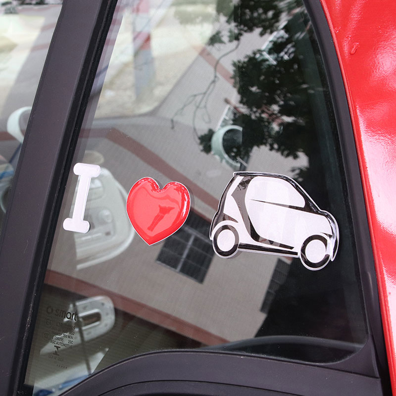 Mobil Stiker Decals untuk Smart 453 451 450 452 454 Crossblade Kota Cabrio Roadster Coupe Kota Coupe Mobil Stiker