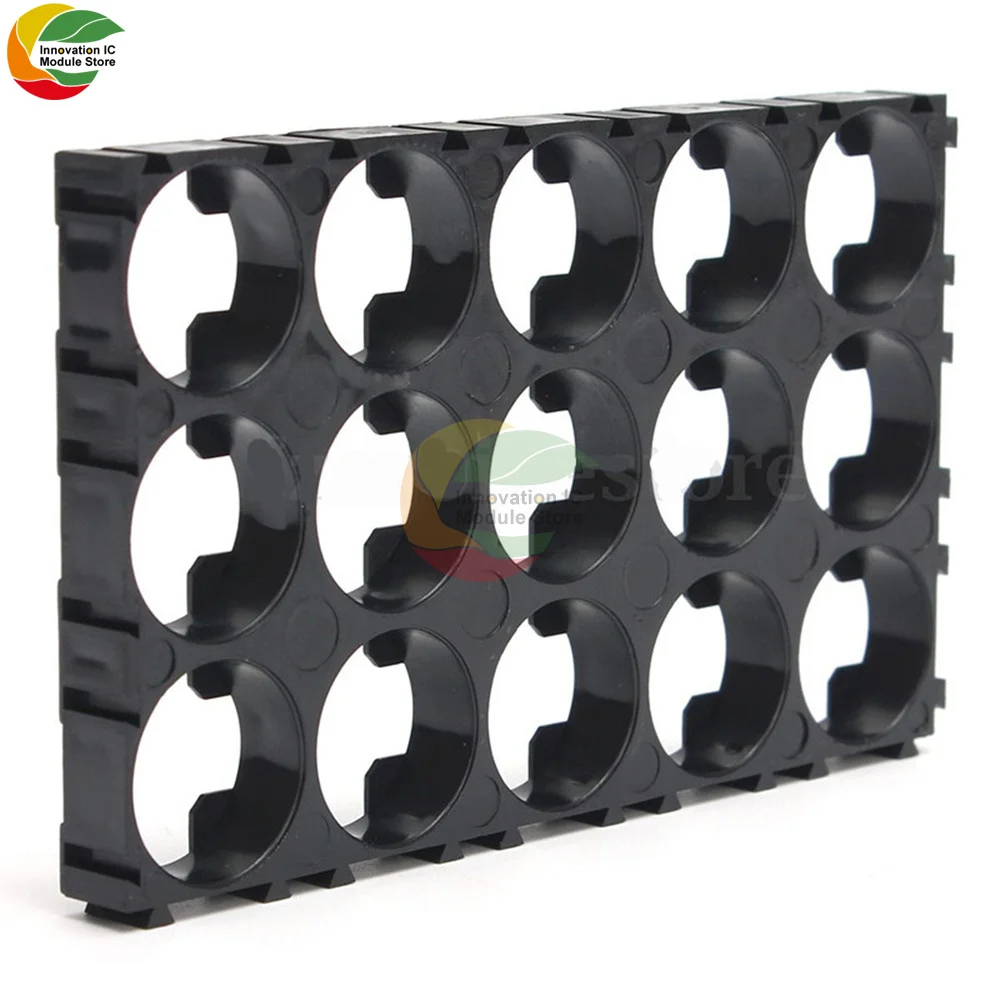 3X5 18650แบตเตอรี่ช่อง Radiant Shell ความร้อนพลาสติก Bracket