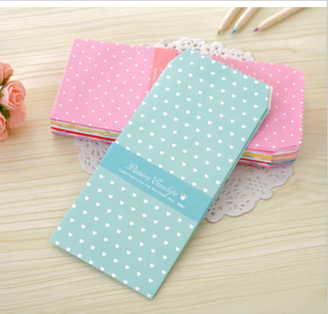 Bộ 5 Kẹo Bao Thư Màu Lễ Tình Nhân Xưng Tội Bao Thư Ngày Lễ Thẻ Bao Bì Màu Món Quà Nhỏ Tặng Thủ Công Bao Thư