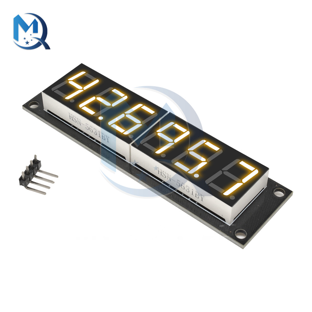 Modulo display LED a tubo digitale da 5 V 0,56 pollici a 6 cifre 7 segmenti Modulo scheda schermo LED orologio decimale TM1637 per Arduino