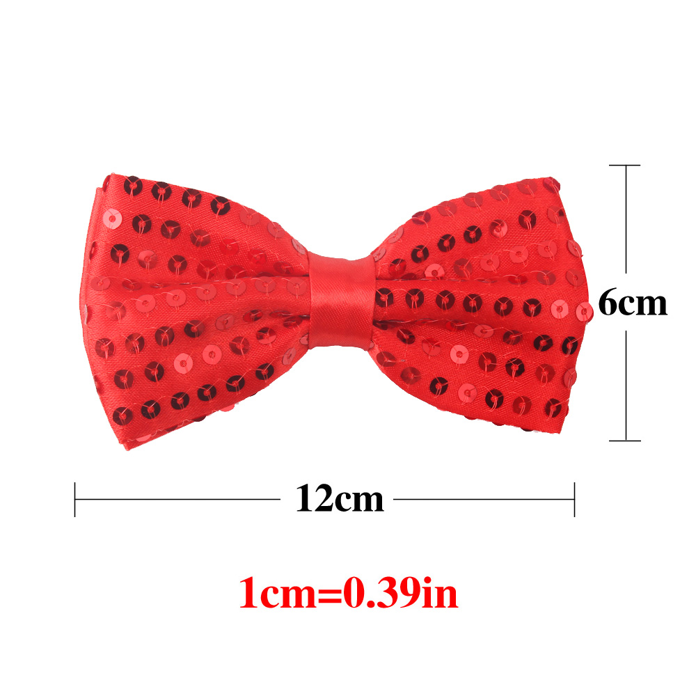 남성 여성을위한 패션 나비 넥타이 웨딩 파티를위한 클래식 스팽글 Bowtie Bowknot 성인 남성 Bowties Cravats Yellow Tie