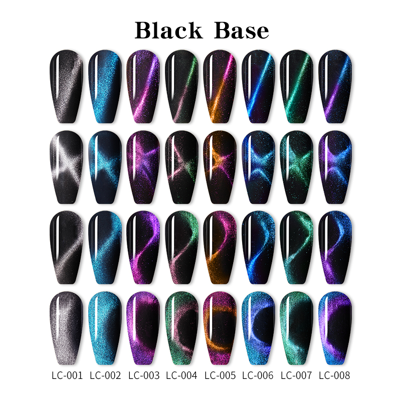 LILYCUTE 7ml 9D gato Esmalte de uñas de Gel magnético imán láser semipermanente remojo UV LED manicura para barniz de Gel de Arte de uñas
