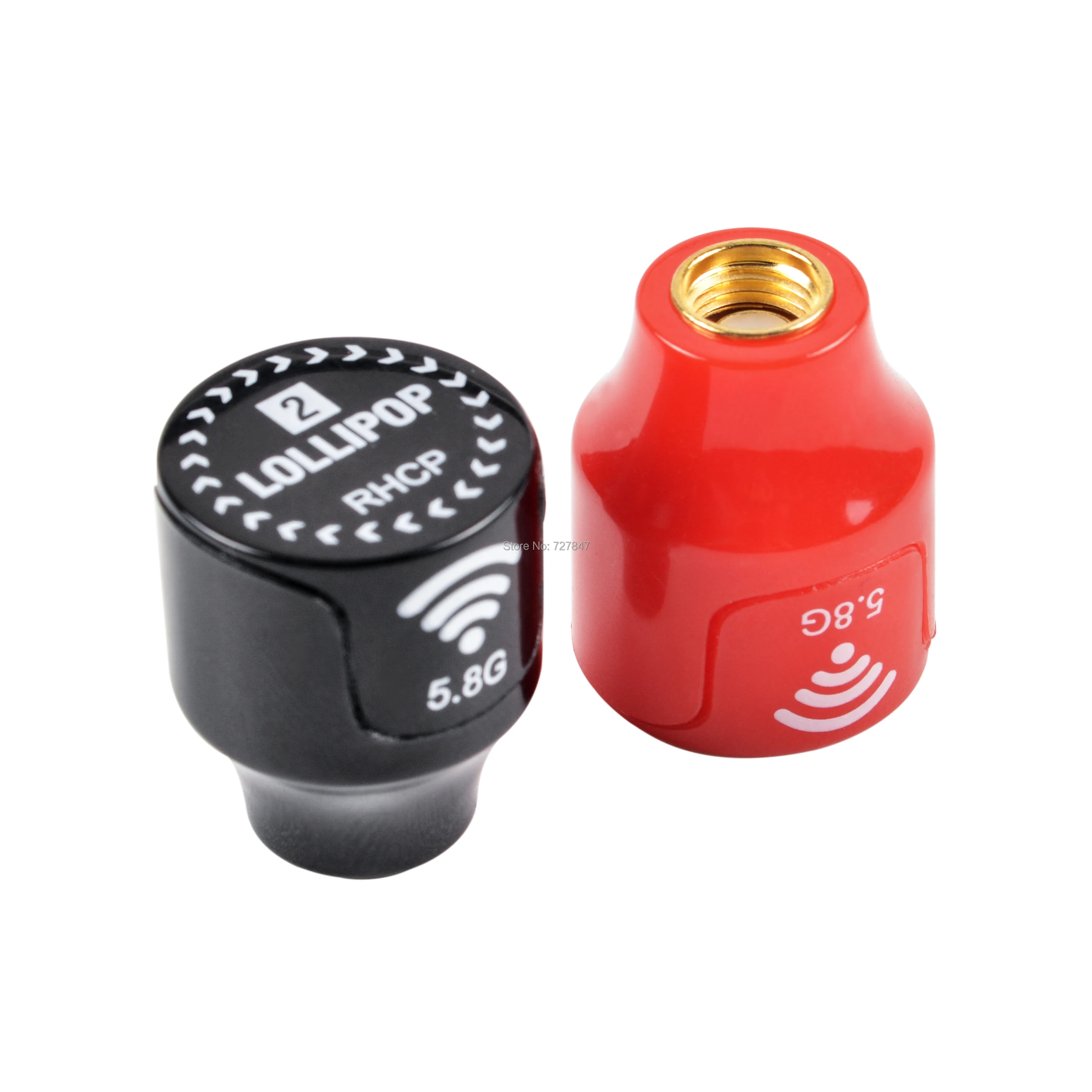 Siêu Mini Sơ Khai 3.5dBi / Lollipop 2.5dBi / Lollipop 4 2.8dBi 5.8G QAV RHCP RP SMA / SMA cho FPV RC
