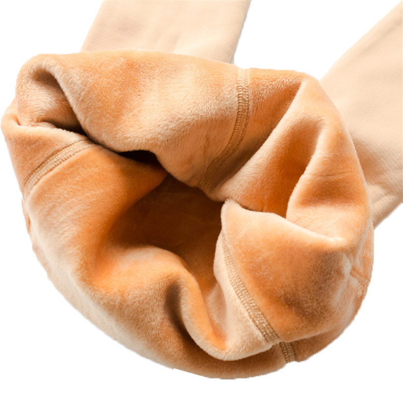 YRRETY サーマルレギンス冬の女性のベルベットフリースパンツハイトウエスト固体保温タイツストレッチ黒フィットネスガールボトム